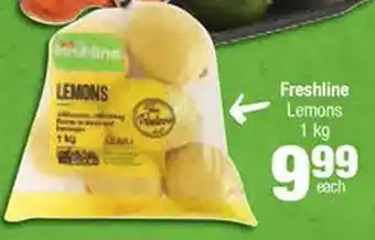 Spar Freshline Lemons 1 kg offer