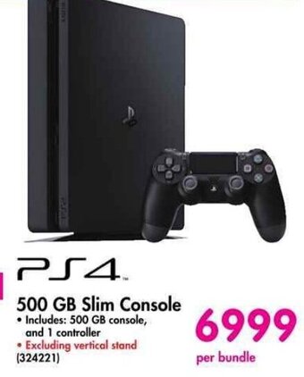 Makro PS4 500 GB Slim Console offer