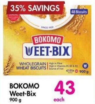 Makro BOKOMO Weet-Bix 900 g offer