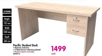 Makro Pacific Student Desk offer