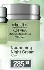 Mineraline Aloe Vera Nourishing Night Cream-50ml