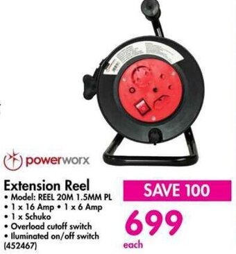 powerworx Extension Reel