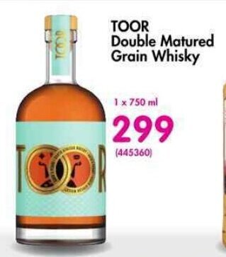 Makro TOOR Double Matured Grain Whisky offer