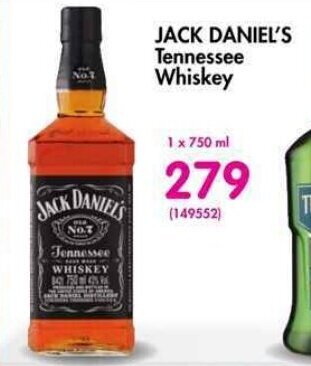 Makro JACK DANIEL'S Tennessee Whiskey offer