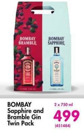 Makro BOMBAY Sapphire and Bramble Gin Twin Pack offer