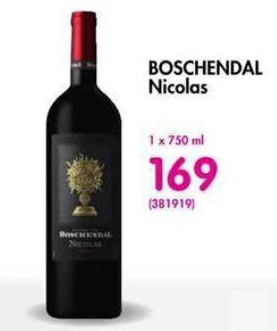 Makro BOSCHENDAL Nicolas offer