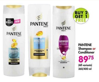 Makro Pantene Shampoo or Conditioner offer
