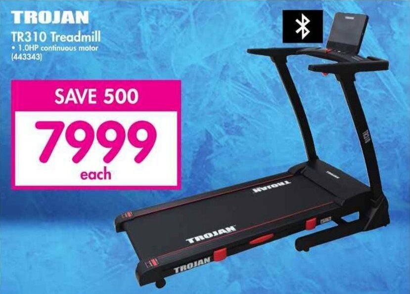 TROJAN TR310 Treadmill offer at Makro