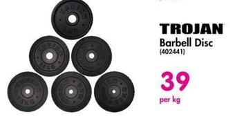 Makro TROJAN Barbell Disc offer