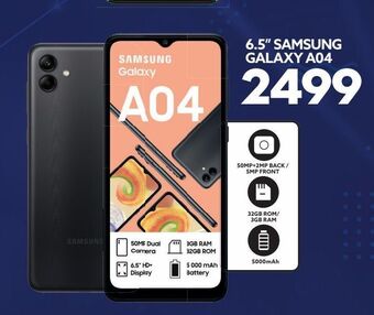 Ackermans 6.5'' samsung galaxy a04 offer