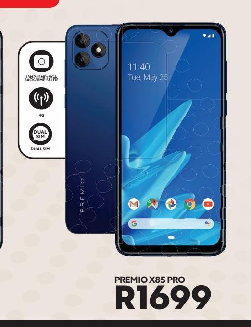 Premio x85 pro offer at Ackermans