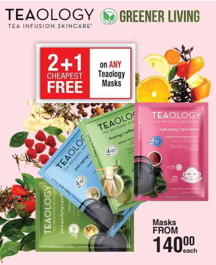 Teaology maskseach offer at DisChem