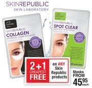 Dis-Chem Skin republic masks-each offer