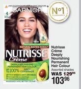 Dis-Chem Garnier nutrisse creme deeply nourishing permanent hair colour assorted shades offer
