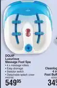 Dis-Chem Dquip luxurious massage foot spa offer