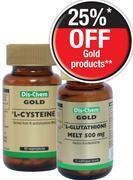 Dis-chem gold l-cysteine 60 vegecapsules