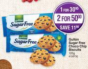 Dis-Chem Gullon sugar free choco chip biscuits-for 1 x 125g offer