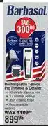 Dis-Chem Barbasol rechargeable t-blade pro trimmer & detailer offer