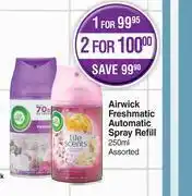 Airwick freshmatic automatic spray refill assorted-for 1 x 250ml