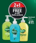 Dis-Chem Radox handwash assorted-300ml each offer