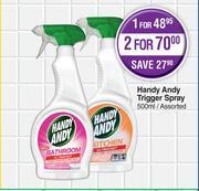 Dis-Chem Handy andy trigger spray assorted-for 1 x 500ml offer