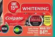 Dis-Chem Colgate optic white toothpaste family pack 125ml-per pack offer