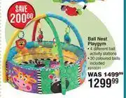 Ball nest playgym