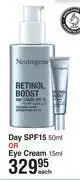 Dis-Chem Neutrogena day spf15 50ml or eye cream 15ml-each offer
