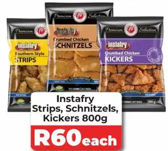 1UP Instafry Strips, Schnitzels, Kickers 800g offer