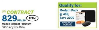 Incredible Connection Mobile Internet Platinum 30GB Anytime Data offer
