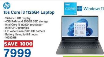 Incredible Connection hp 15s Core i3 1125G4 Laptop offer