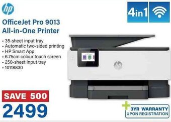 Incredible Connection hp OfficeJet Pro 9013 All-in-One Printer offer