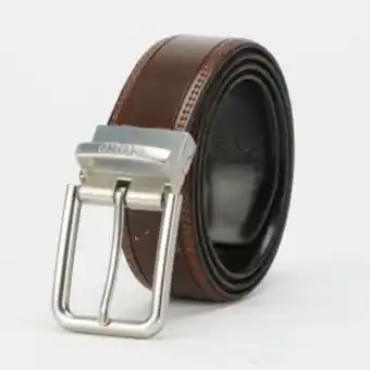 Zando Polo perry classic coated leather belt black offer