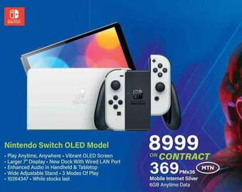Incredible Connection Nintendo Switch OLED Model offer