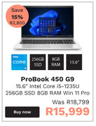Hp probook 450 g9 i5 laptop