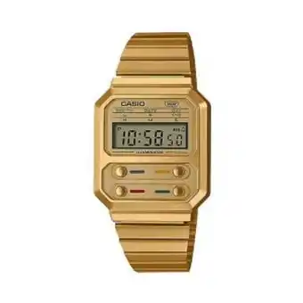 Casio retro – a100weg-9adf – gold