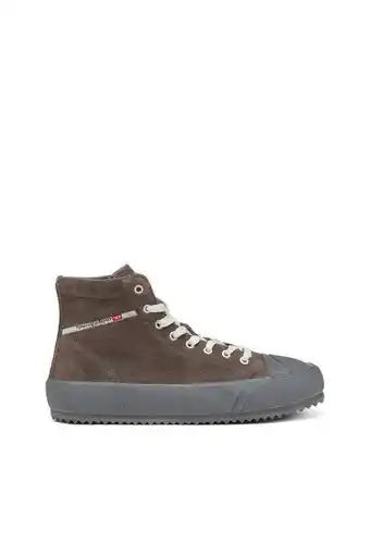 Diesel High-top sneakers in treated suede offer