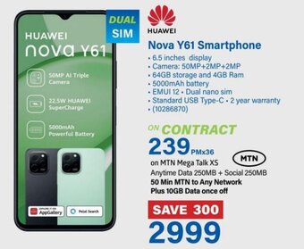 Incredible Connection Nova Y61 Smartphone offer