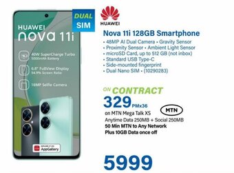 Incredible Connection Nova 11i 128GB Smartphone offer