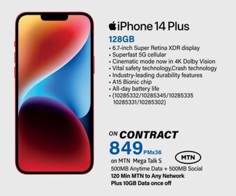 Incredible Connection iPhone 14 Plus 128GB offer