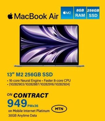 Incredible Connection Macbook Air 13" M2 256GB SSD offer