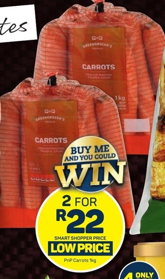Pick n Pay PnP Carrots 1kg offer