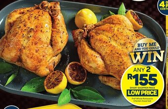 Pick n Pay PnP Whole Rotisserie Chicken Assorted offer