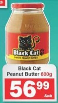 Frontline Black Cat Peanut Butter 800g offer