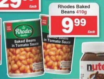 Rhodes Baked Beans 410g