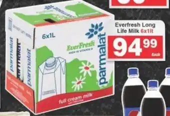 Frontline Everfresh Long Life Milk 6x1lt offer