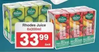 Frontline Rhodes Juice 6x200ml offer