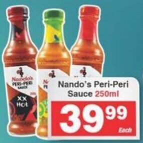 Frontline Nando's Peri-Peri Sauce 250ml offer