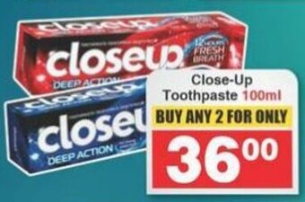 Frontline Close-Up Toothpaste 100ml offer