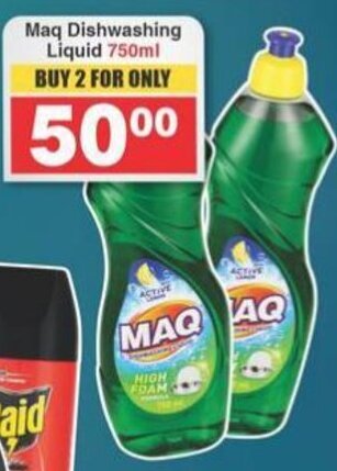 Frontline Maq Dishwashing Liquid 750ml offer